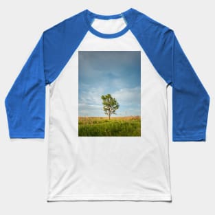 solitary tree in the meadow Baseball T-Shirt